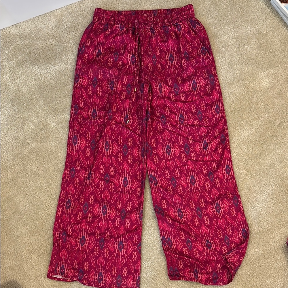 Polo Ralph Lauren Red Patterned Pants